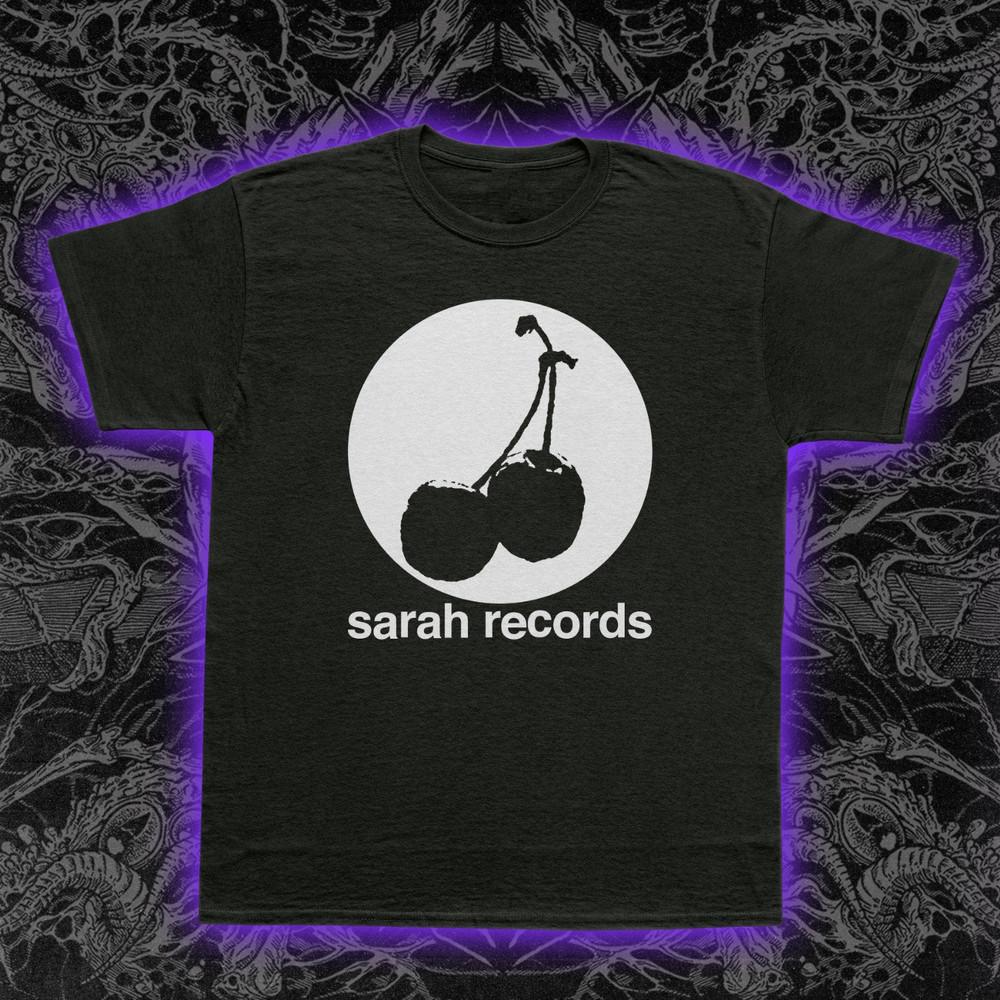 Sarah Records Cherry T-Shirt Indie Pop C86 Post-Punk Bristol Music Tee S-5XL