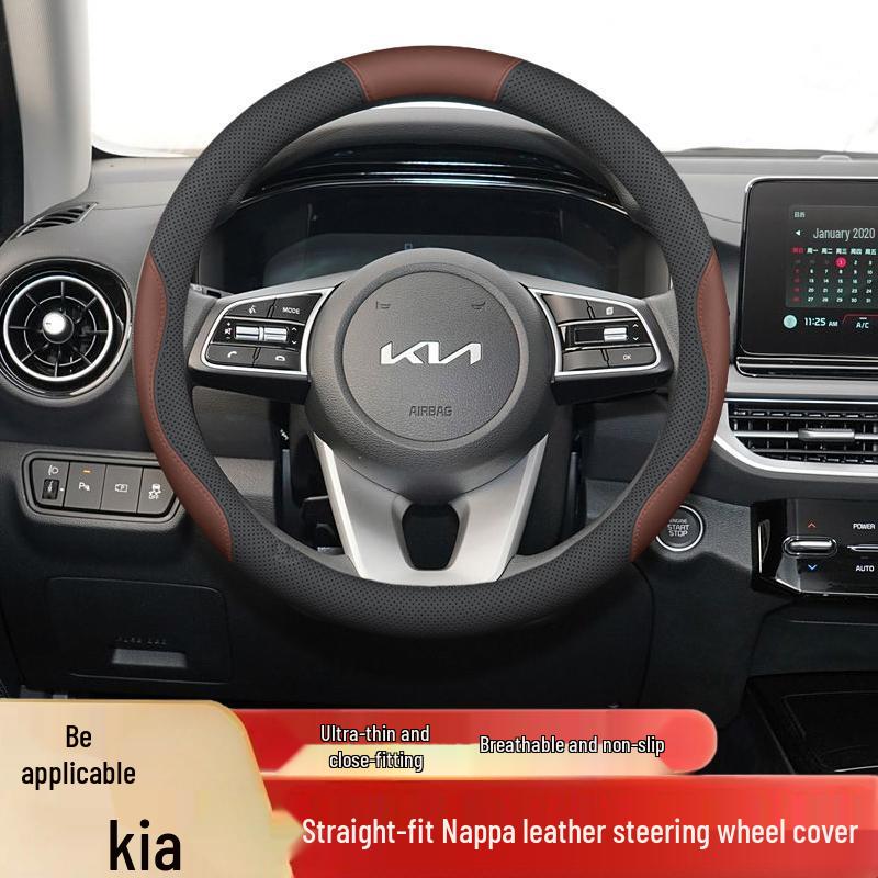 Kia K3, K5, Sonet, Yi Pao, Sportage, Seltos, Carnival Steering Wheel Cover
