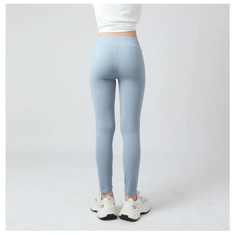 Leggings de verano para adolescentes, pantalones de yoga deportivos, finos e informales, que combinan con todo, mallas para niños, pantalones antimosquitos de secado rápido