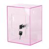 Acrylic Money Saving Box Locking Transparent Savings Jar