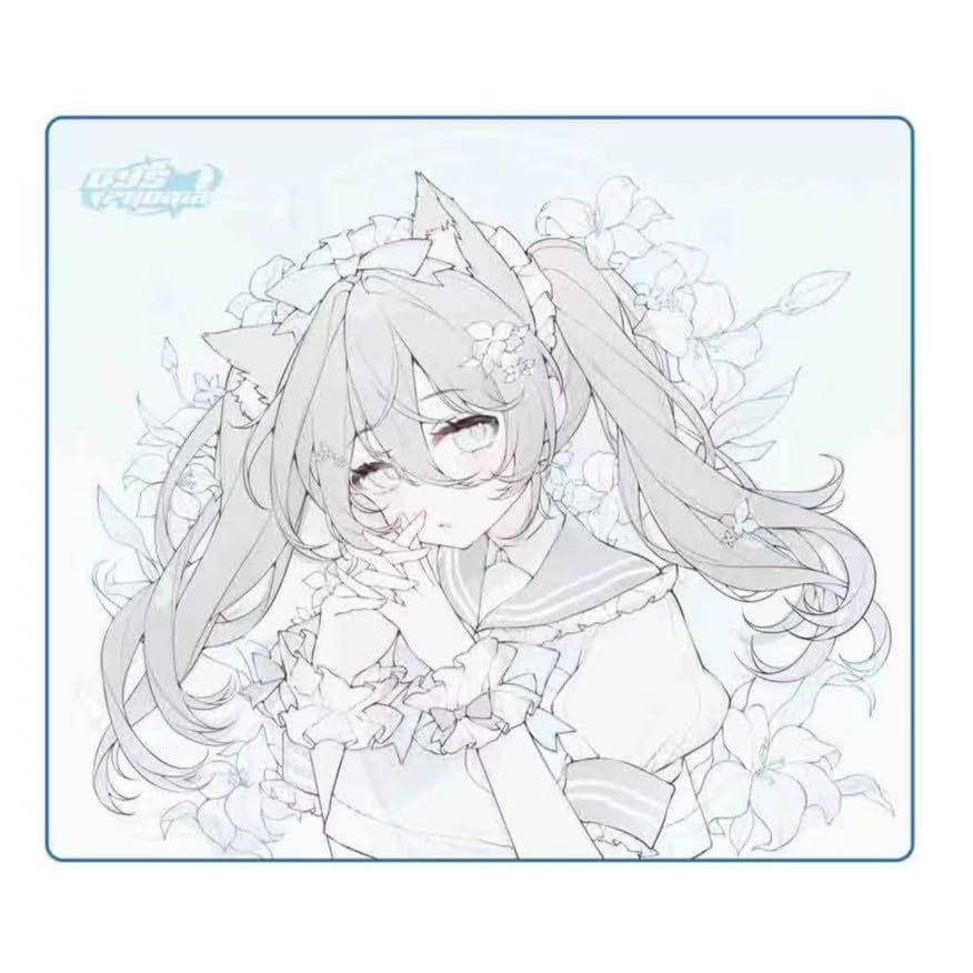 Dysphoria SERAFUKU YURI-RAW Gaming Mouse Pad, Cloth Type, XL Size, 490x420x4mm (Authorized Japanese Distributor Warranty)