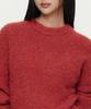 MUSINSA STANDARD WOMAN Women'S Boucle Relaxed Crew Neck Knit [Red]
