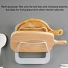 Pot Lids Organizer Rack Wall Mounted Kitchen Storage Shelf No Drilling Adhesive Cutting Board Holder for Home Dormitory Hotel