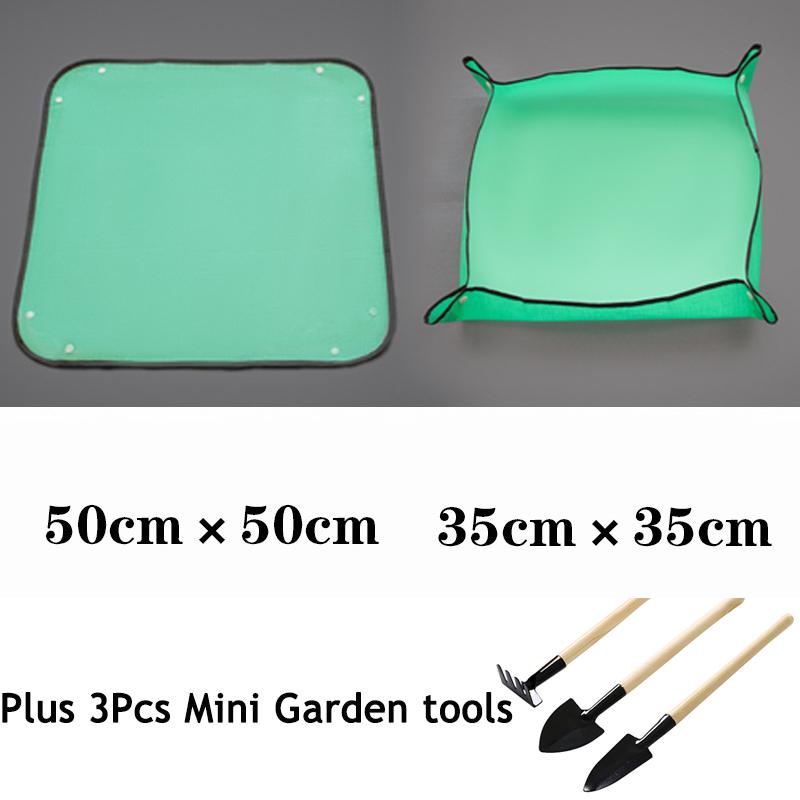 Reusable Transplanting Waterproof Mats Planting Mat Potting Pad Foldable Garden Plant Flower Pot Home Gardening Supplies