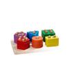 Montessori Wooden Geometric Shapes Matching Toy Set for Infants and Toddlers