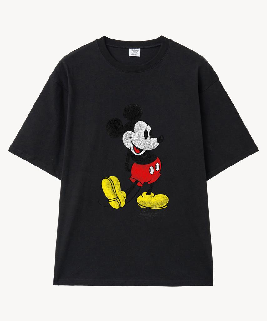 VTWO Vintage Classic _Mickey_ T-Shirt (Black)