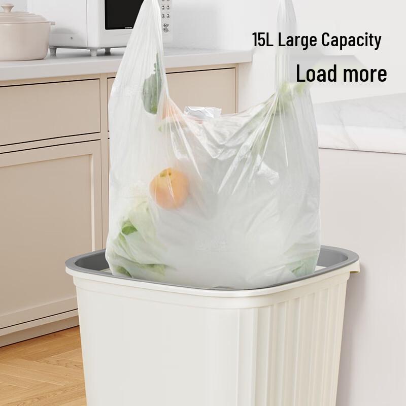 Mayflower No-Lid Pressure Ring Trash Can