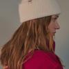 SO IR ANGORA BEANIE - WHITE