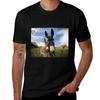 Camiseta de Burros Camiseta Clásica de Cuello Redondo de Algodón