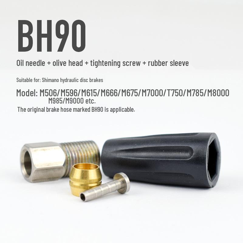 BH-59/90 Compression Ring Joint & Oil Hose Set for SHIMANO/SRAM Disc Brakes (5 Sets)