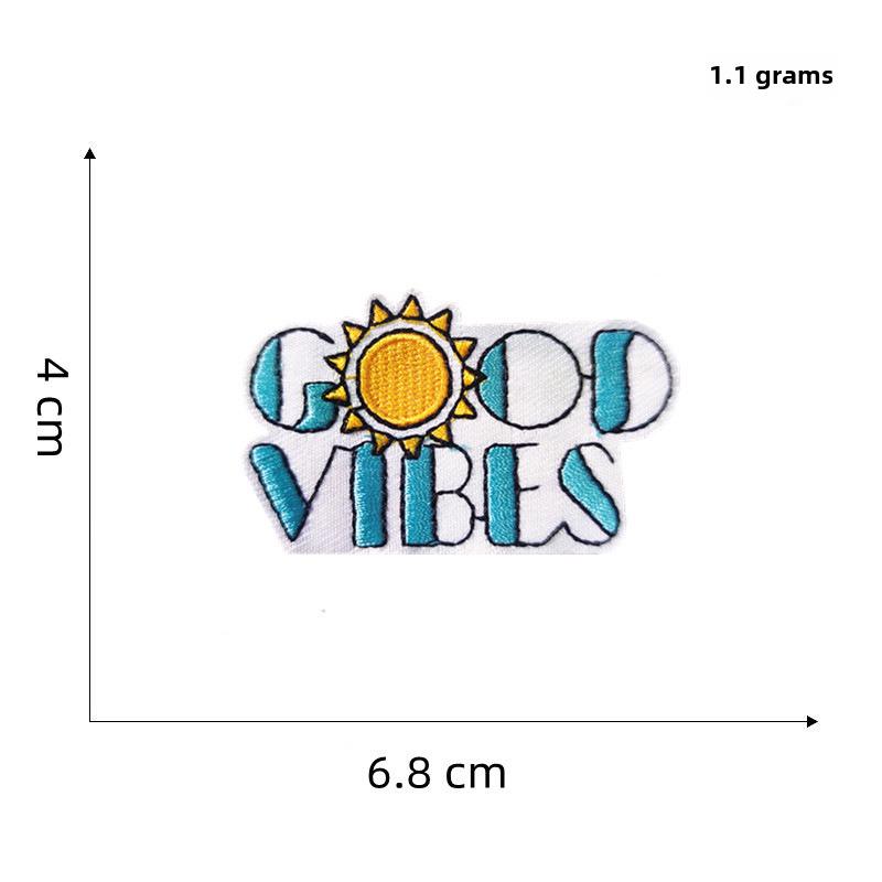 

Вышитая нашивка на ткани «Мультяшная планета» — круглая аппликация для украшения сумки или одежды