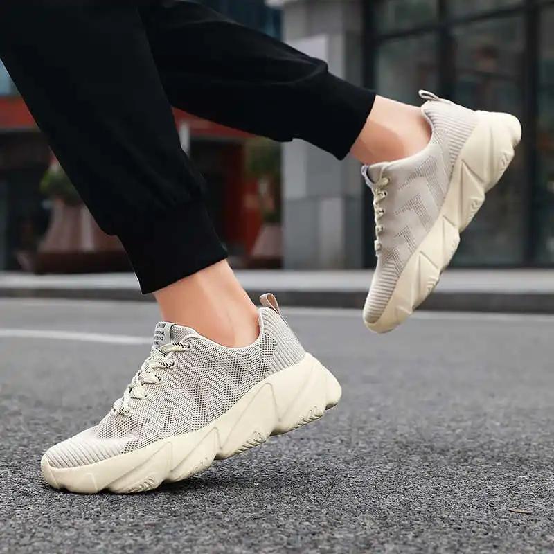 Fashion Fall Lightweight Trending Products Boots Men Black Long Shoes For Men Sneakers Sport Style Sports Fashion Luxus Factory