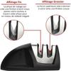 Knife Sharpener,Mini Knife Sharpener,2-in-1 Manual Kitchen Knife Sharpener,Portable 2-Stage Sharpener,for Home
