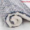 S-3XL Winter Extra Thick Pet Mat Soft Flannel Dog Bed Winter Warm Cat Dog Blanket Puppy Sleeping Cushion Bed Blankets Supplies