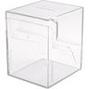 GameGenic Deck Box: Bastion XL Clear (100ct) ? Durable and Sturdy TCG, OCG Card Storage ? Compatible with Pokemon Yugioh Commander and MTG Magic: The
