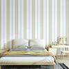 Modern Blue Vertical Stripes Wallpaper Bedroom Living Room Non Woven Wall Paper for Tv Sofa Background Mural