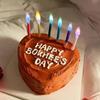 6pcs Colored Birthday Party Supplies Wedding Colorful Multicolor Candles Safe Flames Dessert Cake Candles Decoration Gift Girl