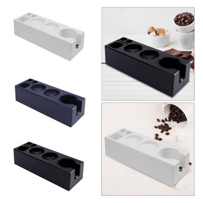 Coffee Tamping Station 51/54/58mm Organizer Adjustable Nonslip Multifunctional Easy Use Sturdy Coffee Tamper Holder Base