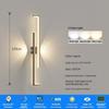 60/80/100/120cm Linear Wall Lights Aluminum Wall Lamp Living Room Bedroom Aisle Light Minimalist LED