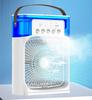 3-in-1-Ventilator, Klimaanlage, kleiner Haushaltsluftkühler, LED-Nachtlicht, tragbarer Luftbefeuchter, Lufteinstellungsventilator, Büro-/Heimventilator, Neu