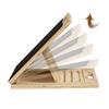 Wood Stability Trainer Thickened Wood Balance Platform with Protective Pad for Adults Balance Exercise