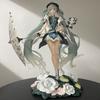 27cm Hatsune Miku Action Figure with Panda Anime Peripheral Model PVC Manga GK Statue Collection Birthday Gift for Children