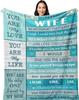 Perfect Gifts to Dad Blankets for Father's day Mother's Day Anniversary Birthday for Mom Son Daughter Grandpa Grandma Aunt Throw