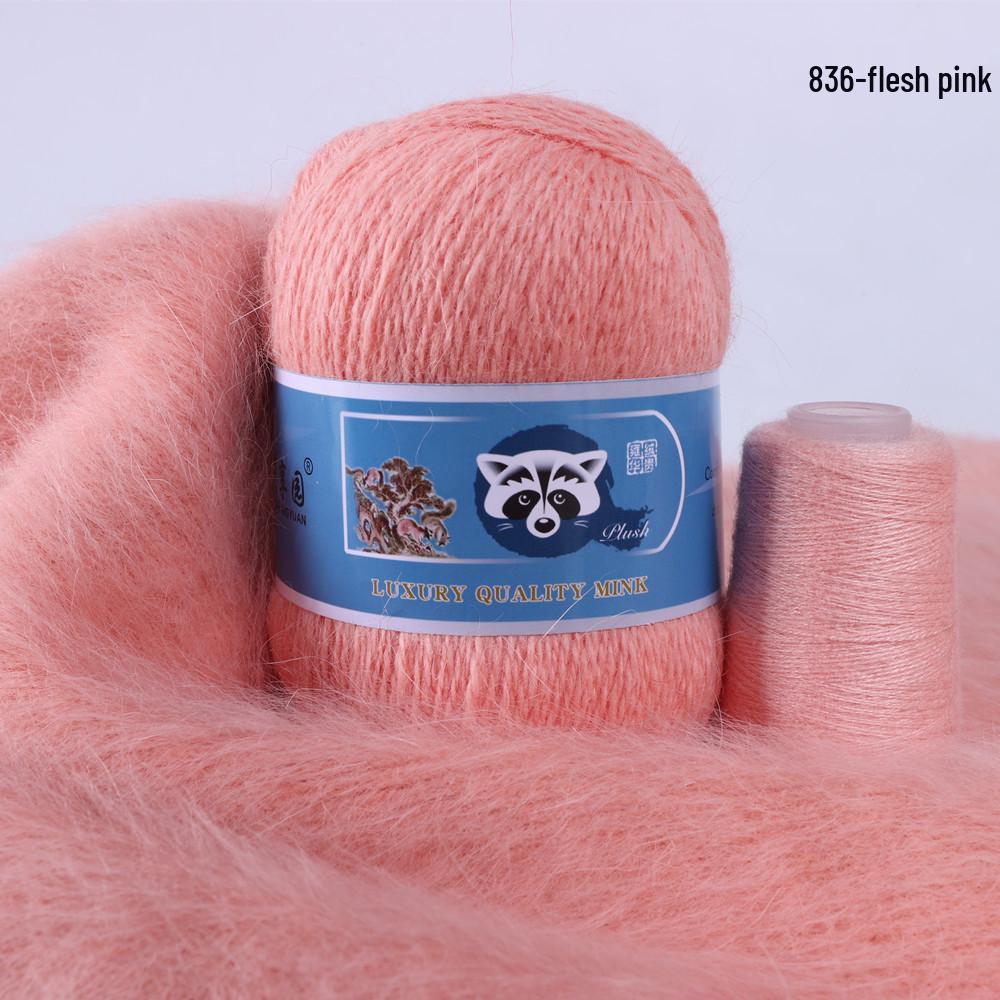 

Пряжа из норки средней толщины: Пряжа для ручного и машинного вязания, сделай сам, моток