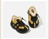 2025 Winter Kids' Korean Cotton Shoes: Trendy Patchwork, Soft Sole, Warm, Unisex, Versatile