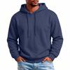 Men's Casual Long Sleeve Pullover Hoodie Athletic Sweatshirt for Everyday Wear