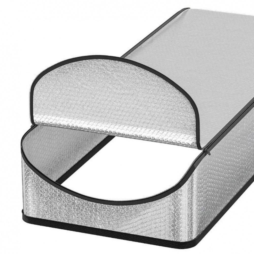 Heat Shield Cover for Attic Door and Staircase Insulation Providing Thermal Protection to Reduce Heating Expenses