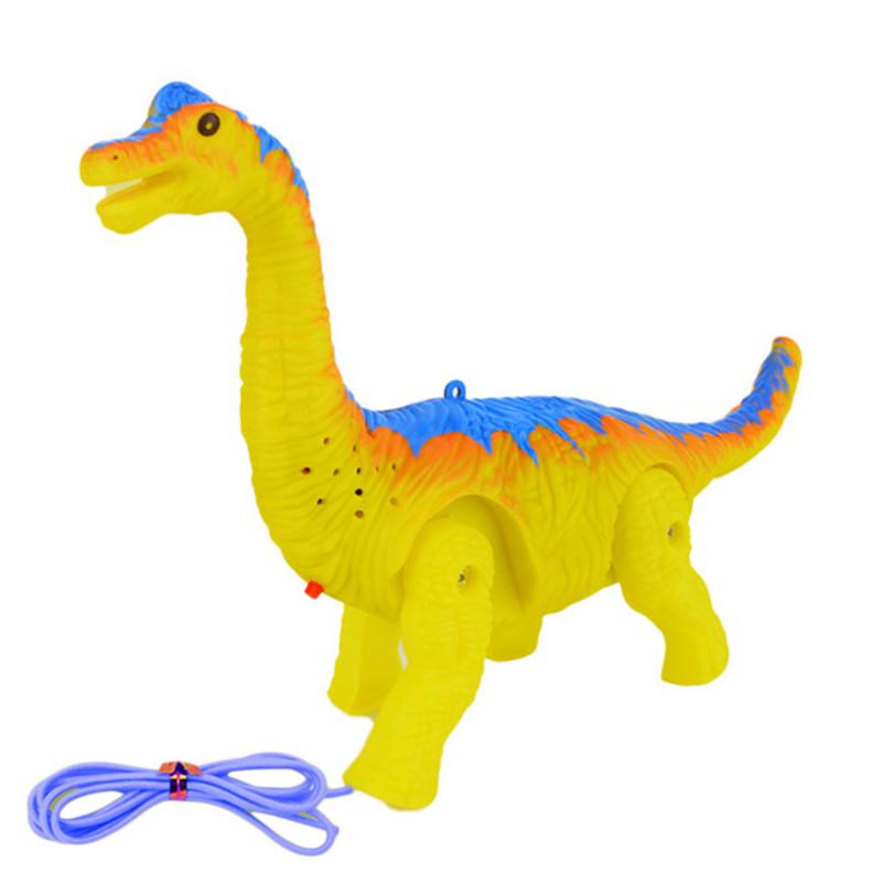 Elektrické chodící světlo vokální vodítko dinosaurus elektronický robot se světlem a zvukem hračky vánoční dárek