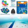 Kids Diving Game Toys Skillmatics Pool Toys Underwater Diving Game Seek & Splash Sinking Toy Water Sports Toy Pool Accessories