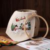 Snowman Christmas Embroidery Kit Santa Claus DIY Embroidery Kit  Adults & Beginners