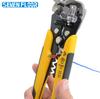 Multifunctional Automatic Wire Stripper Pliers AWG24-10 Cable Stripping AWG22-10 Terminal Crimping High Precision Hand Tool