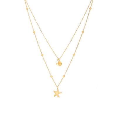 Luxenter Stik Necklace 18k Gold Finish