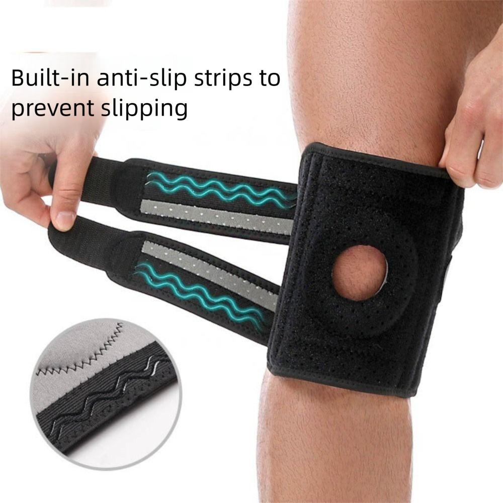 Breathable Knee Support Brace Leg Brace Protector Kneepad Patella Sports Gear Knee Pad For Running