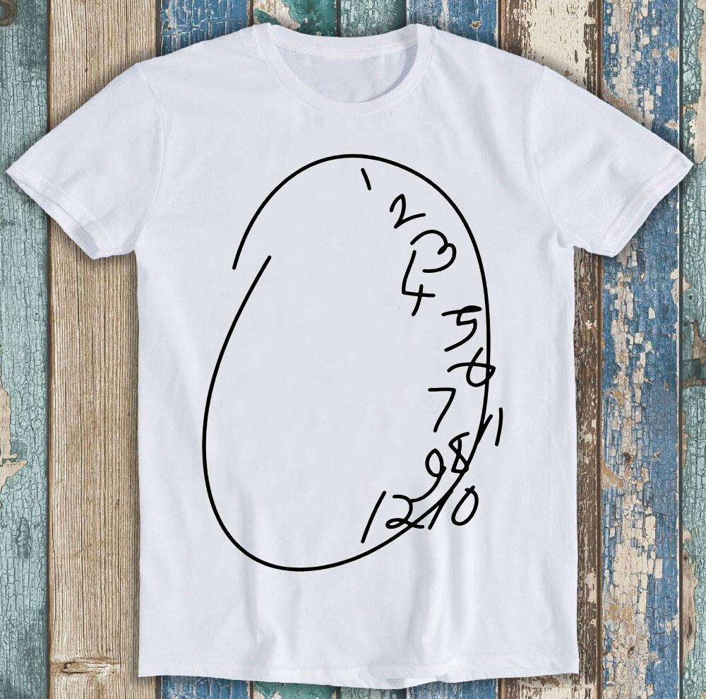 

Hannibal Lecter Movie Gift Will Graham Distorted Clock Face Gift T Shirt M1420 M