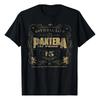 Camiseta Adulta Unissex Preta Pantera Official 101 Proof