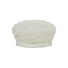 VARZAR Epoxy Stud See-Through Beret White