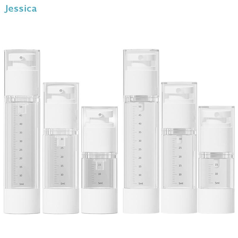 Vacuum Travel Spray Bottles - 15Ml30Ml50Ml Leak-Proof Refillable Cosmetic Containers For Lotion Spray