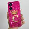For Realme C55 RMX3710 Luxury Crown Letters Cover Soft Silicone Phone Case For Realme Narzo N55 C 55 RealmeC55 NarzoN55 Bumper