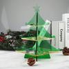 Christmas Decoration Crystal Epoxy Silicone Mold Set Resin Christmas Tree Snowflake Storage Box Jewelry Ornament Decoration