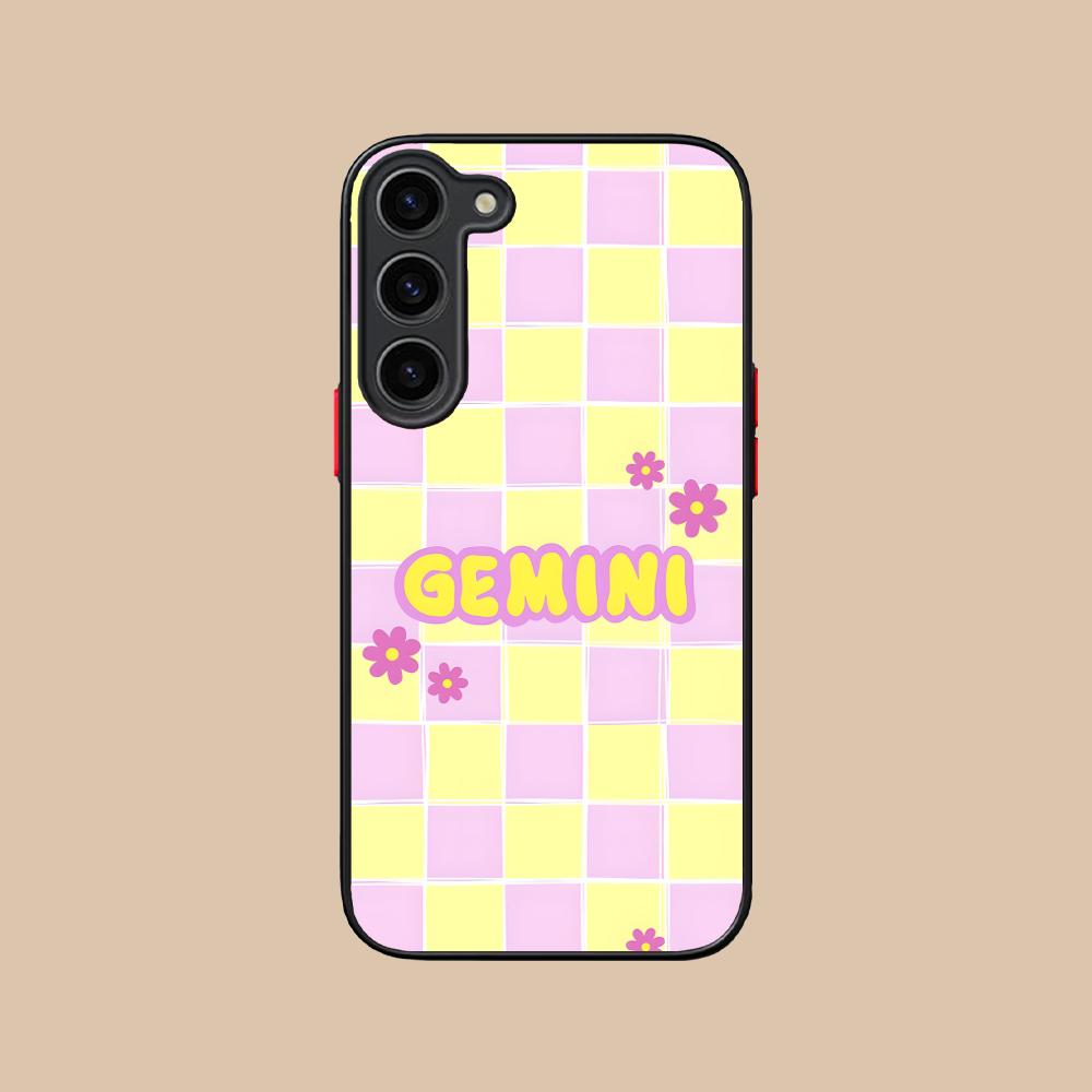 Zodiac Sign Gemini Mobile Phone Case for Samsung Galaxy S25 S24 S23 S22 S21 Plus FE Ultra Colorful Silicone Cover Luxury Cover