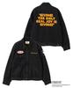 AVIREX WORK JACKET PEANUTS Men's M 010 Black 783-5252041