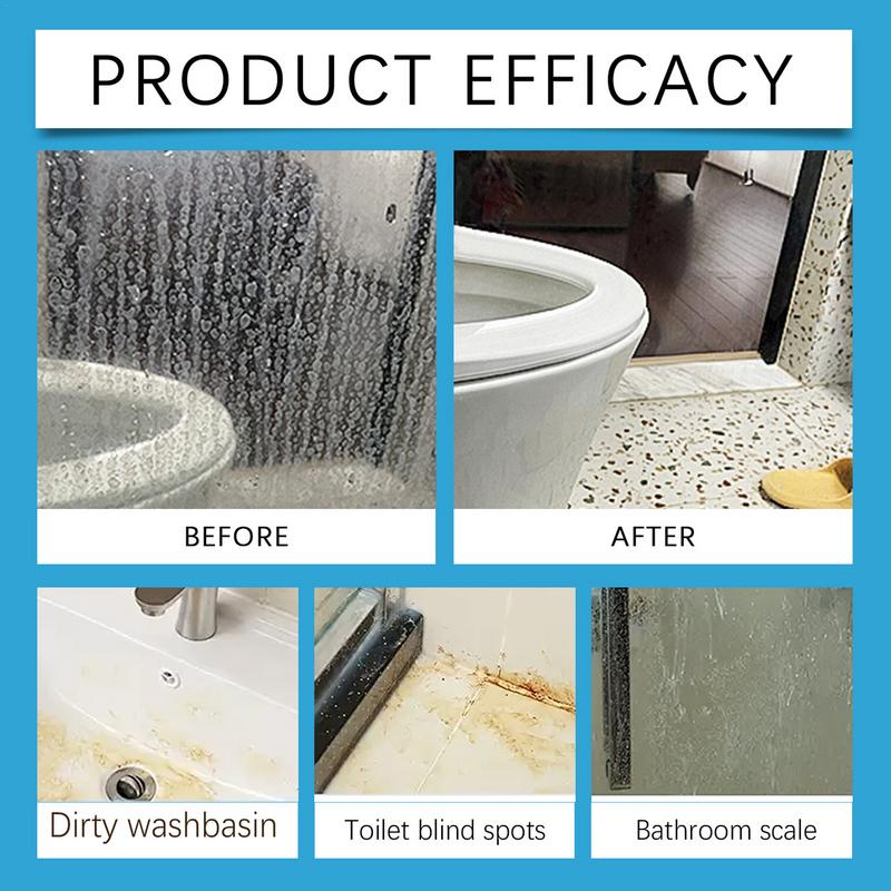 Bathroom Cleaner 120ml Multifunctional Fresh Clean Spray Cleaner Bathroom Stain Remover Powerful Cleaning Tool For Home Sink