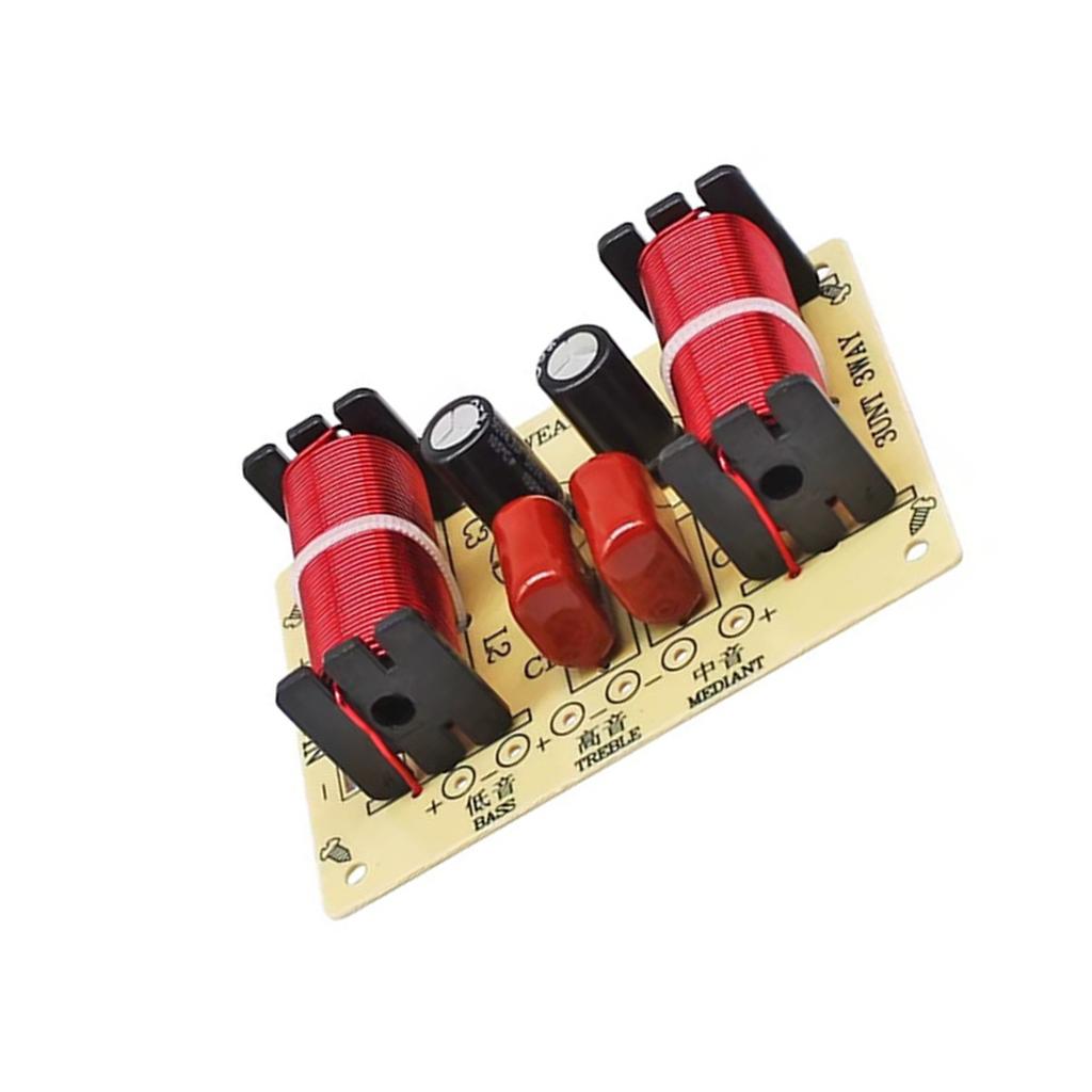 Professional 3 Way Crossover 150W For Speaker Systems Ensures Precise High Midum Low Signal Distribution
