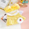 30Cm Yellow Duck With Clothes Plush Toys Dolls Accessories Clothing Hair Band