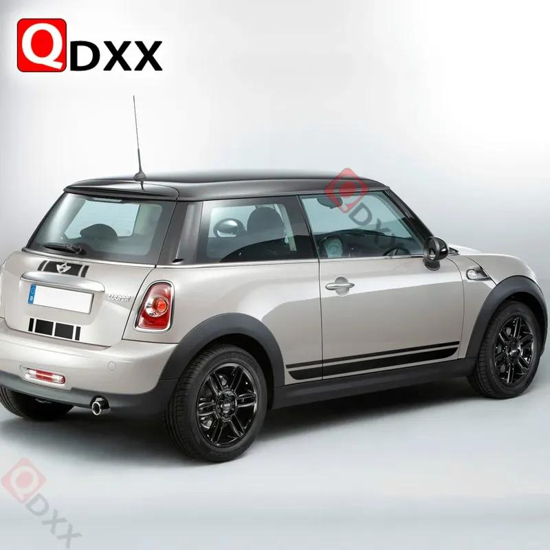 Auto Styling Haube Motorhaube Streifen Racing Seitenschweller Aufkleber Kofferraum Aufkleber für Mini Cooper R56 Hatch 2007-2013 Zubehör
