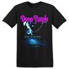 Top Deep Purple British Rock European American Heavy Metal High Street Purple Short Sleeve Men Loose T-shirt